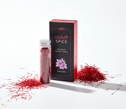 Heray Afghan Saffron Extra Class Premium Super Negin Quality - Vegan America