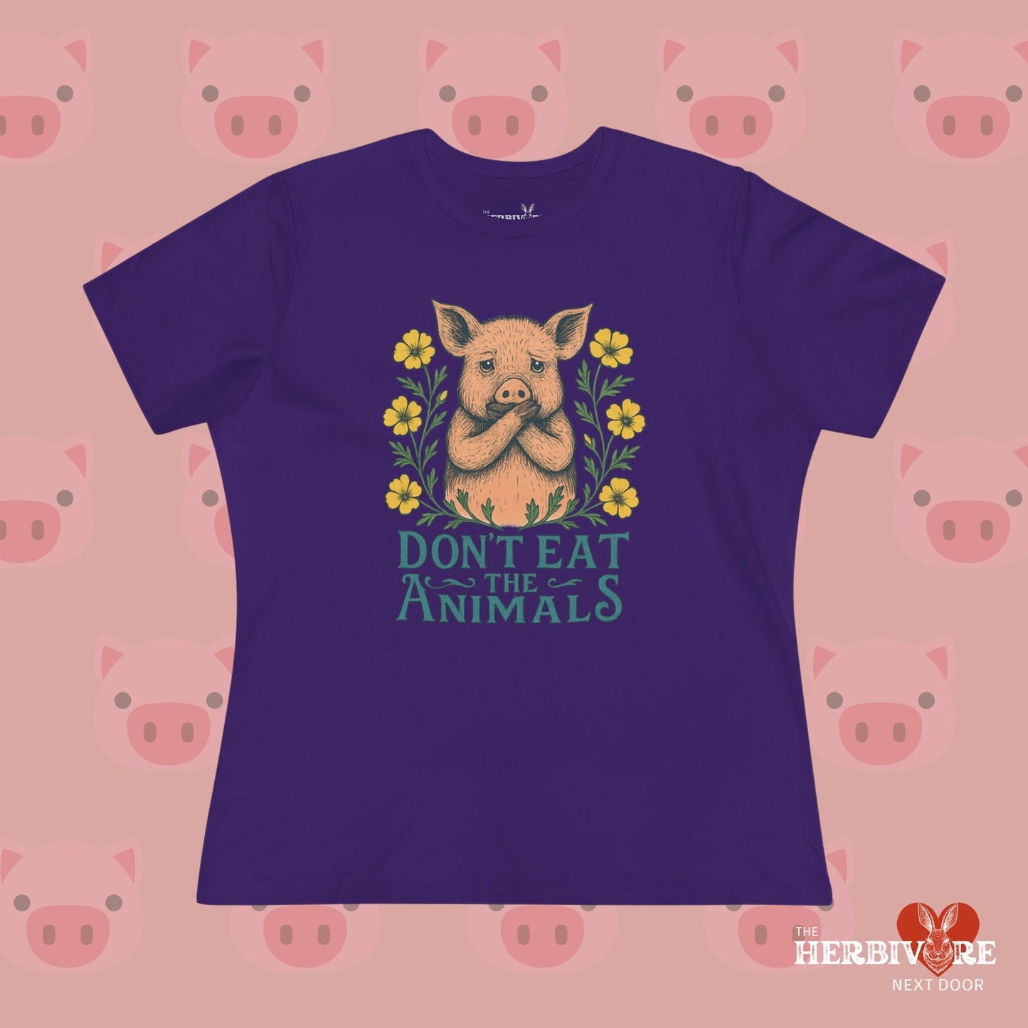 Don't Eat the Animals - Women's Style B&C 6400 - Vegan America