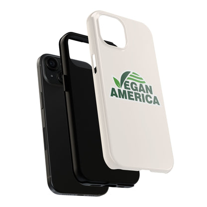 Vegan America Tough Phone Case - Vegan America