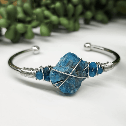 Gemstone Wire - Wrapped Bracelet - Vegan America