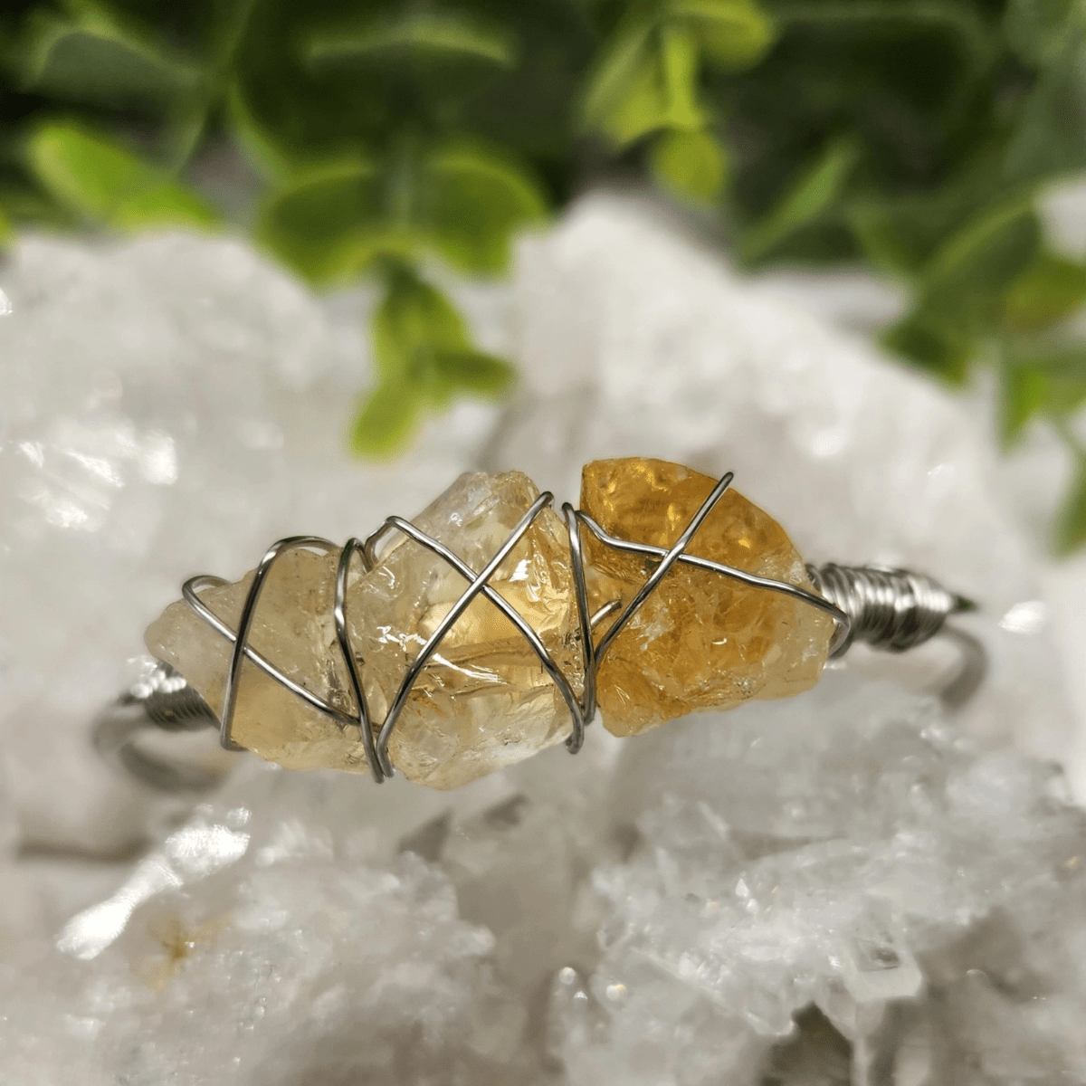 Gemstone Wire - Wrapped Bracelet - Vegan America