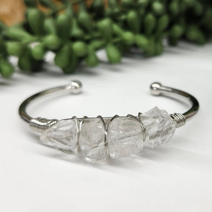 Gemstone Wire - Wrapped Bracelet - Vegan America