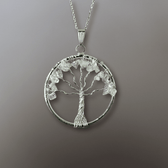 Tree of Life Gemstone Necklace - Vegan America