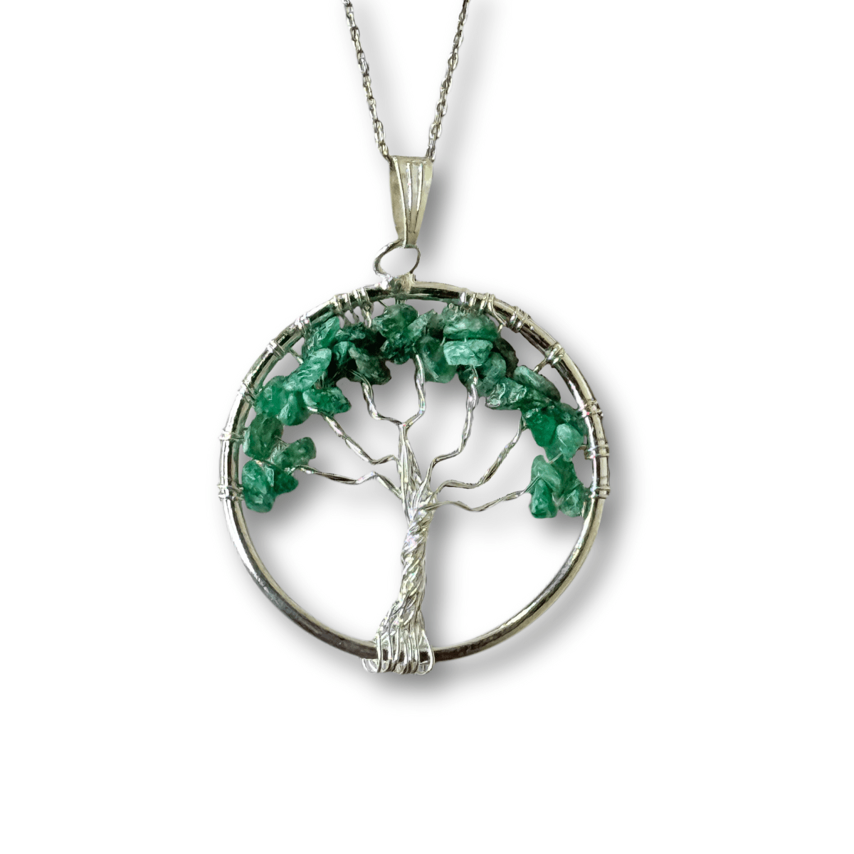Tree of Life Gemstone Necklace - Vegan America
