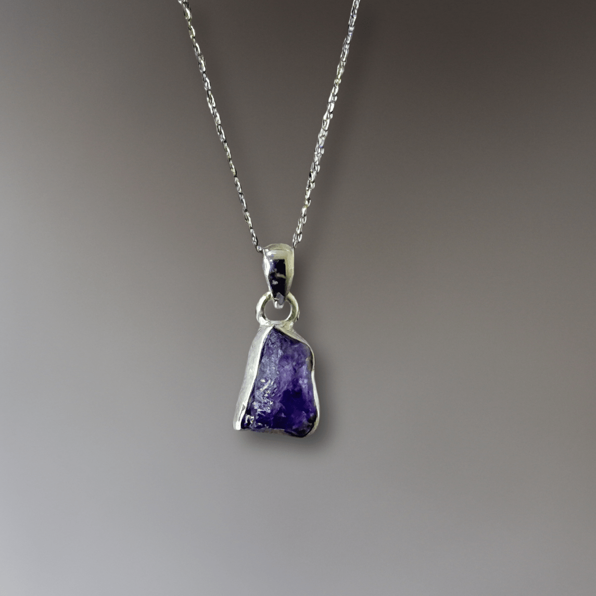 Freeform Gemstone Pendant Necklace - Vegan America