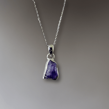 Freeform Gemstone Pendant Necklace - Vegan America