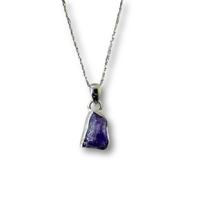 Freeform Gemstone Pendant Necklace - Vegan America