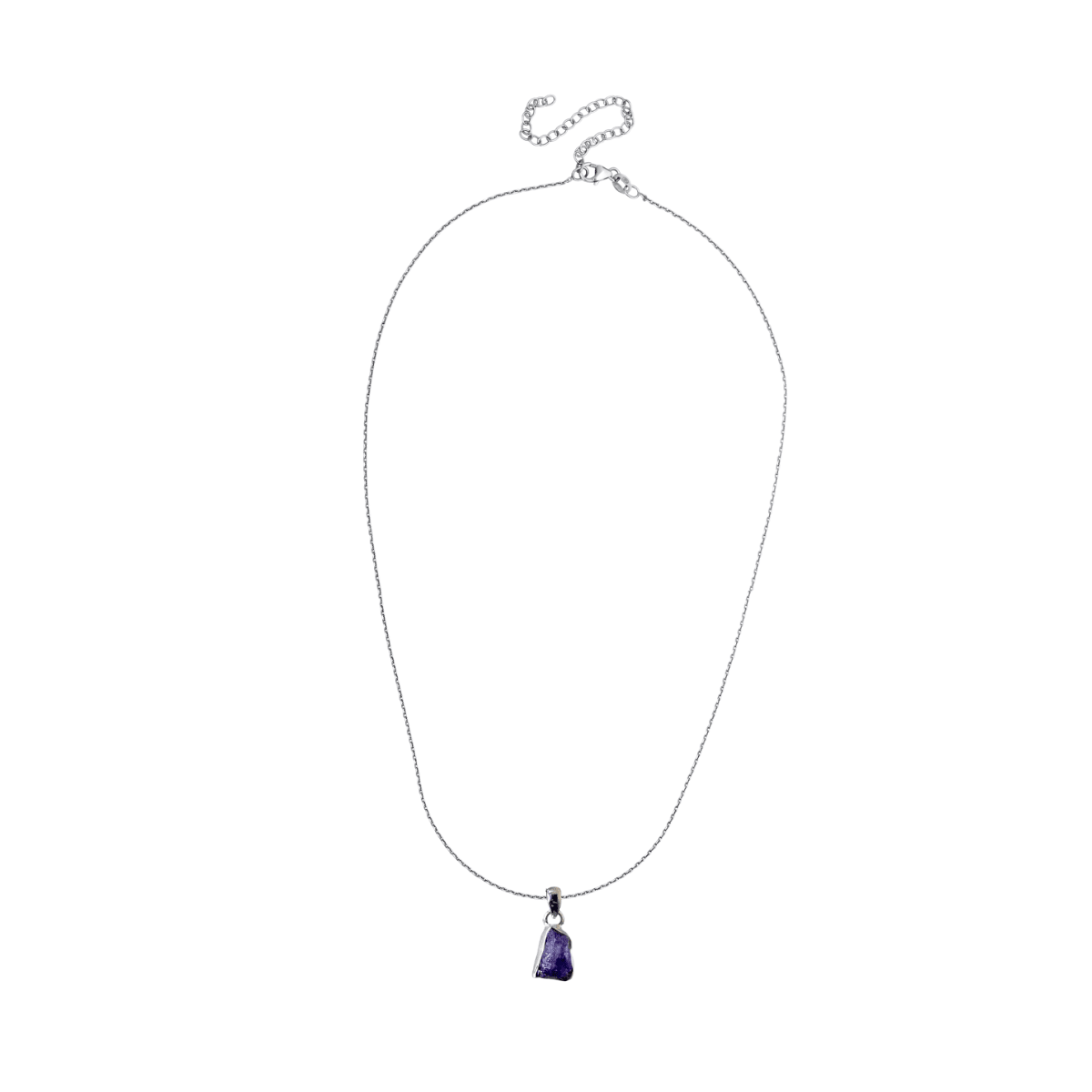 Freeform Gemstone Pendant Necklace - Vegan America