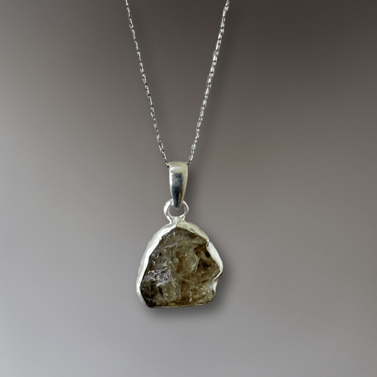 Freeform Gemstone Pendant Necklace - Vegan America
