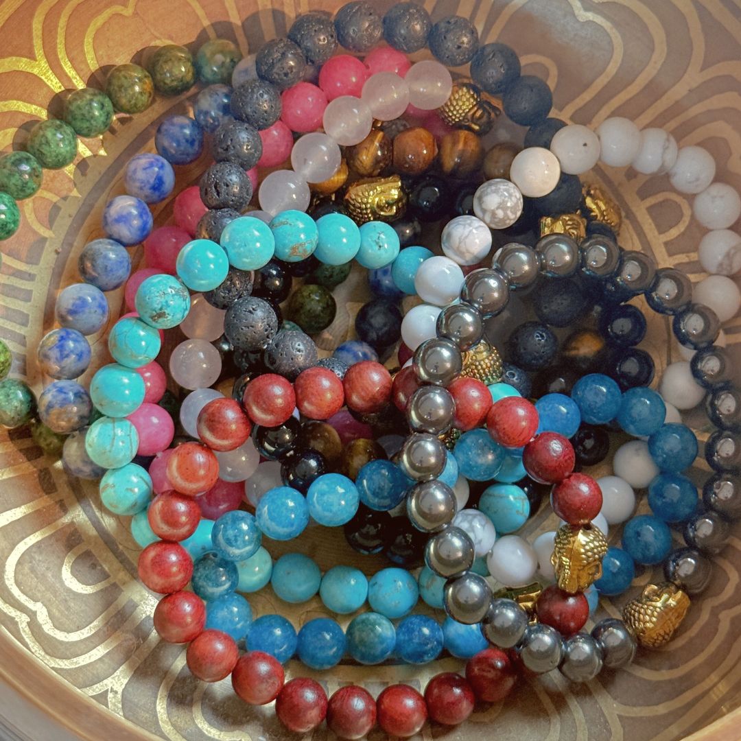 Buddha Crystal Beaded Bracelets - Vegan America