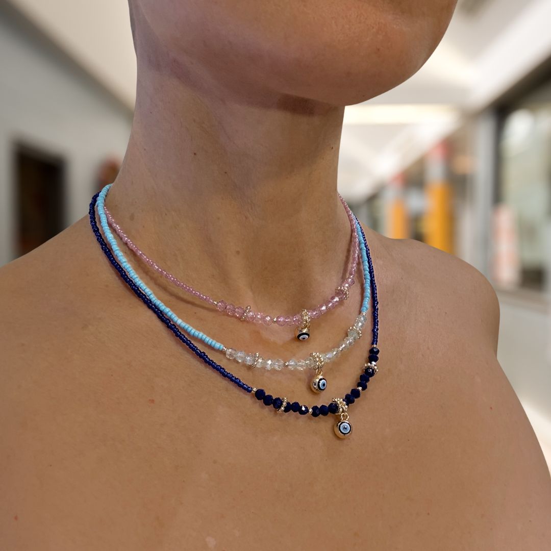 Evil Eye Charm Necklaces - Vegan America