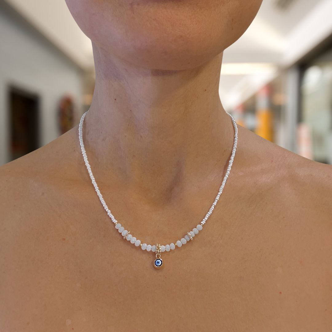 Evil Eye Charm Necklaces - Vegan America