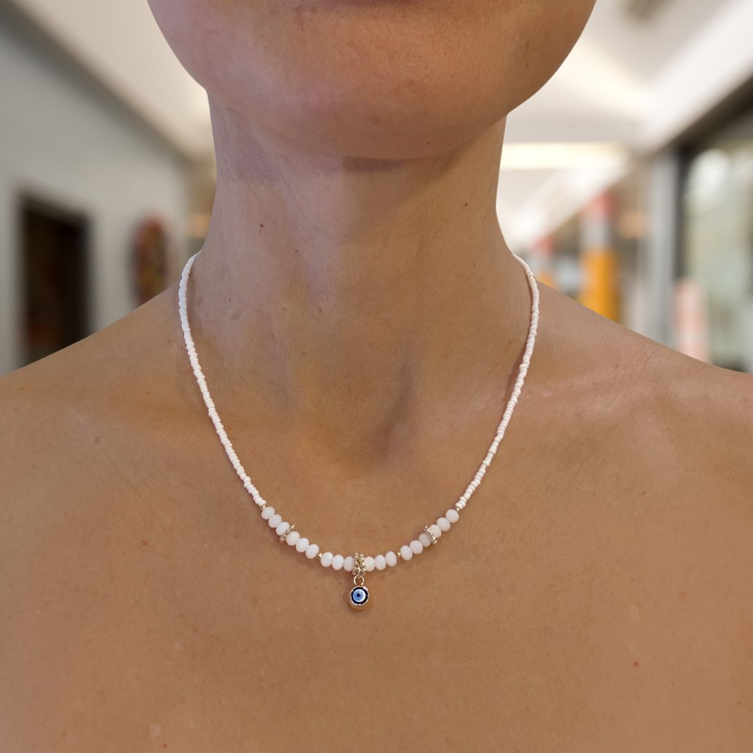 Evil Eye Charm Necklaces - Vegan America