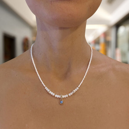 Evil Eye Charm Necklaces - Vegan America