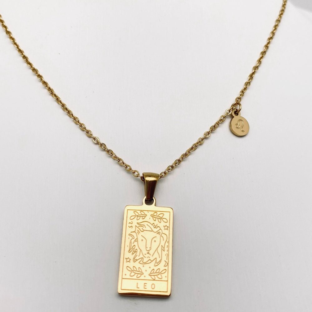 Zodiac Constellation Pendant Necklaces - Vegan America