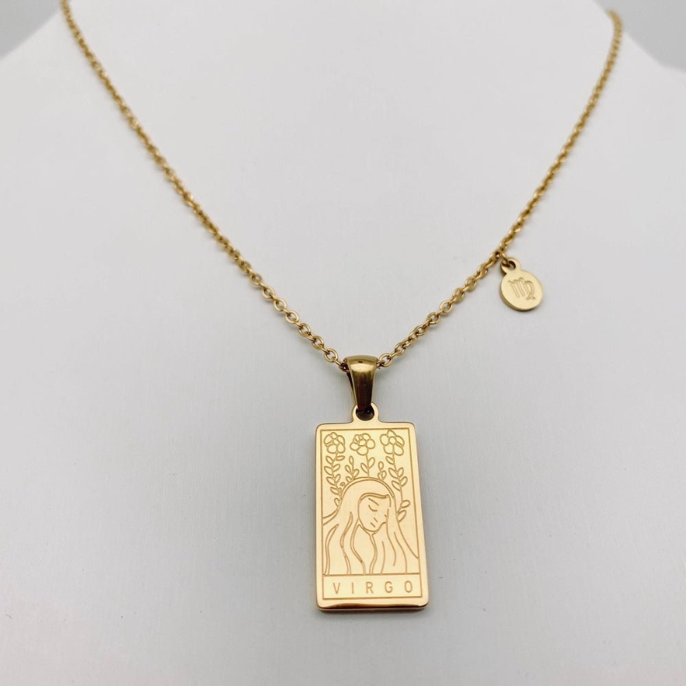 Zodiac Constellation Pendant Necklaces - Vegan America