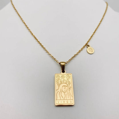 Zodiac Constellation Pendant Necklaces - Vegan America