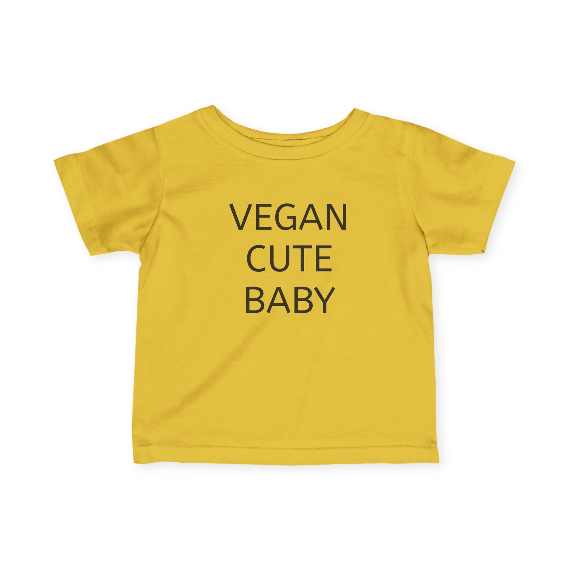 Vegan Baby Tee, Cute Infant T-Shirt, Organic Cotton Toddler Shirt, Eco - Friendly Baby Gift, Baby Shower Present - Vegan America