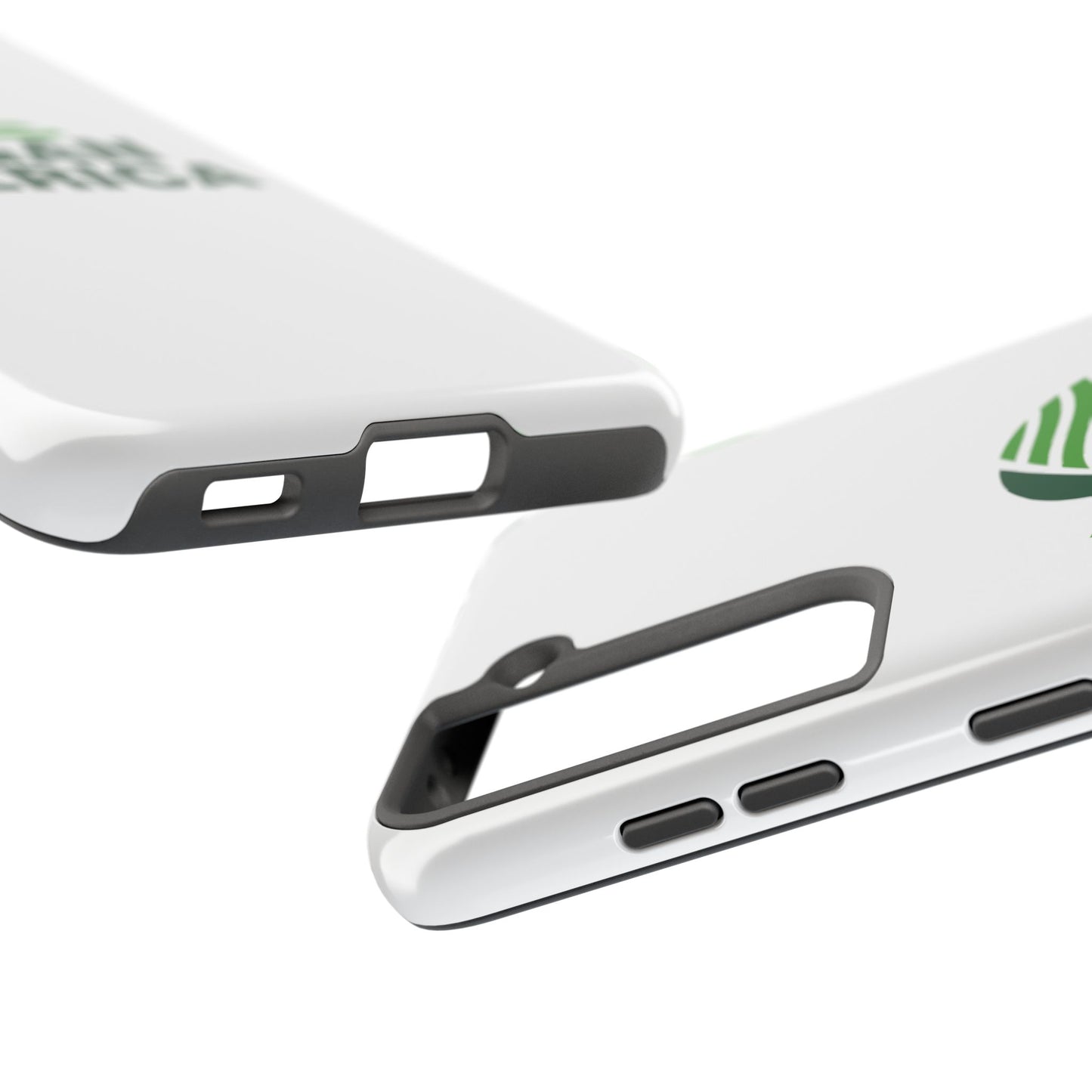 Vegan America Tough Phone Case — Eco - Friendly Plant Logo Protective Cover - Vegan America