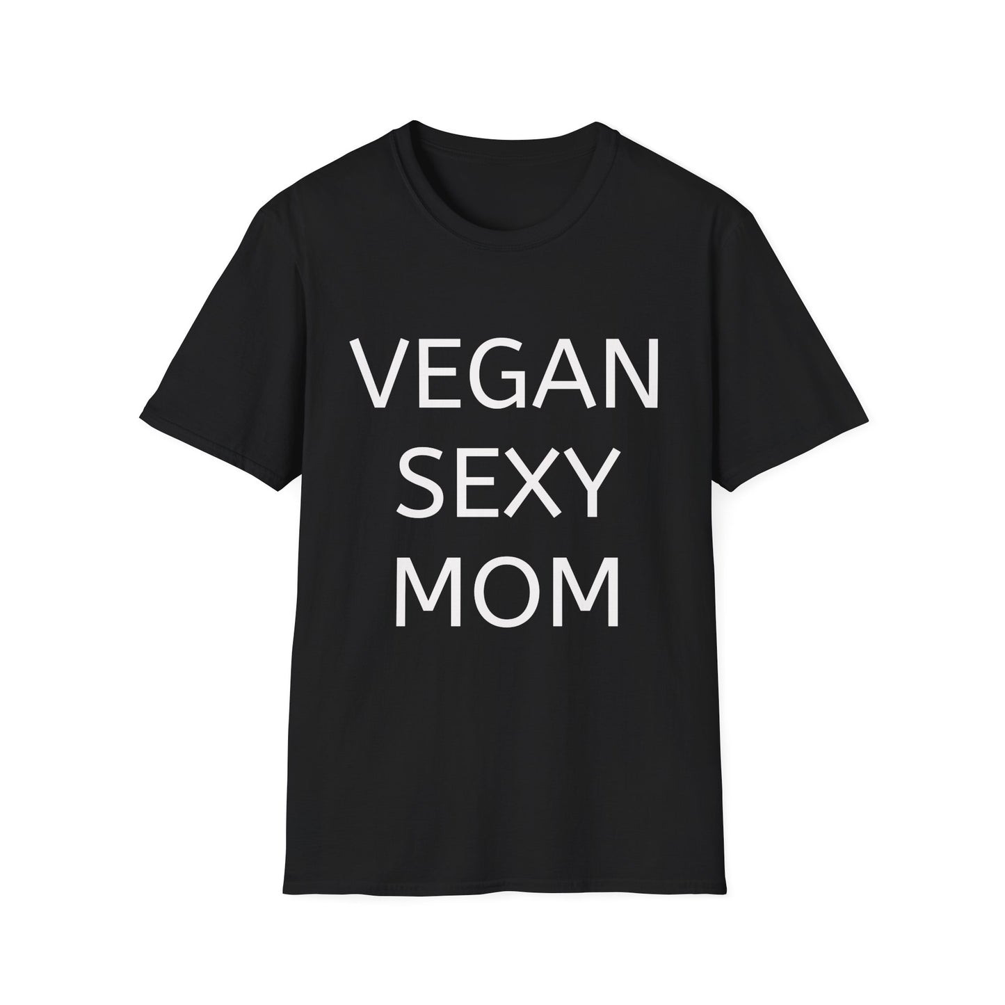Vegan Sexy Mom T-Shirt | Casual Wear, Gift for Moms, Eco - Friendly Fashion, Funny Tee, Plant - Based Lifestyle - Vegan America