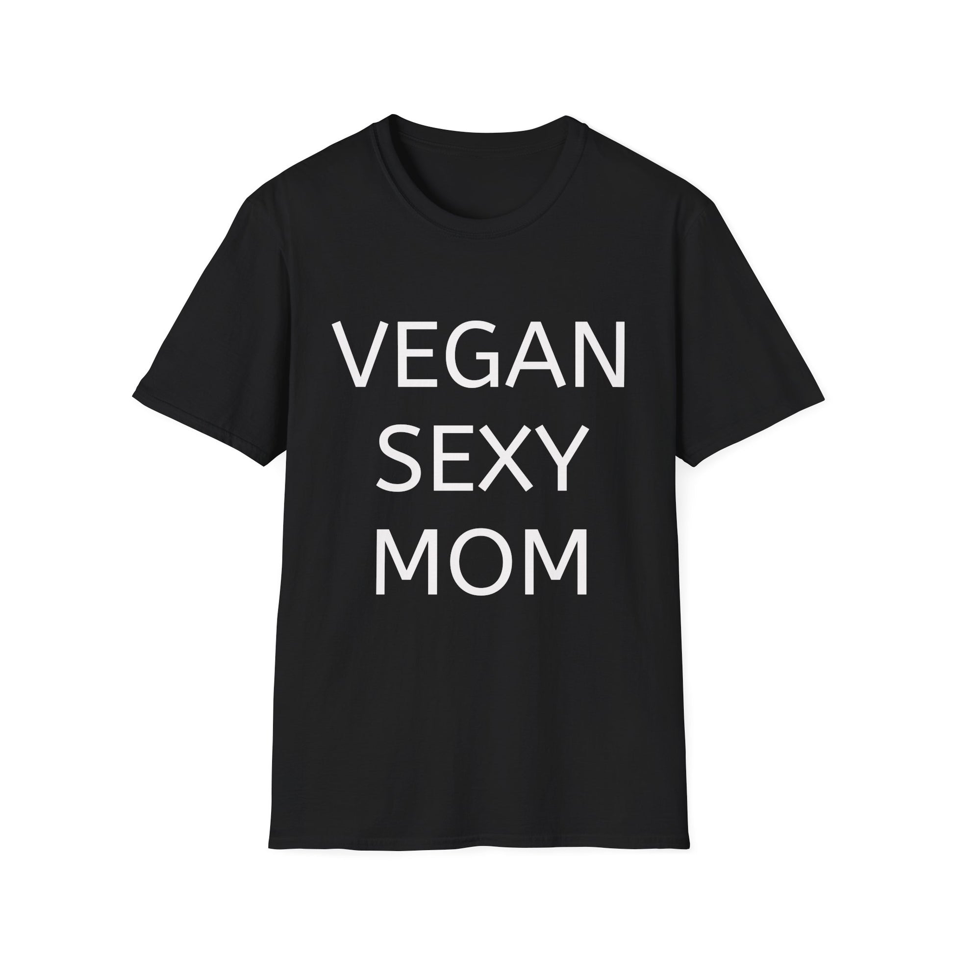 Vegan Sexy Mom T-Shirt | Casual Wear, Gift for Moms, Eco - Friendly Fashion, Funny Tee, Plant - Based Lifestyle - Vegan America