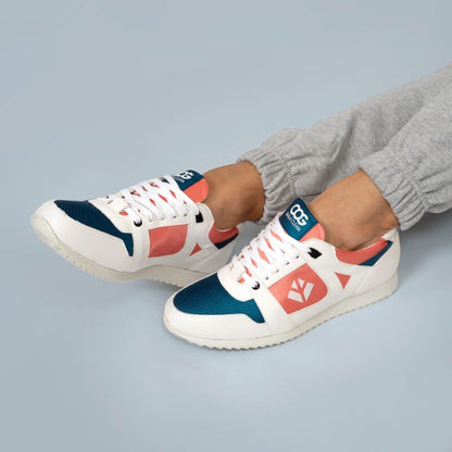Imperfect - Raven - Coral / Blue_F 38 - Vegan America