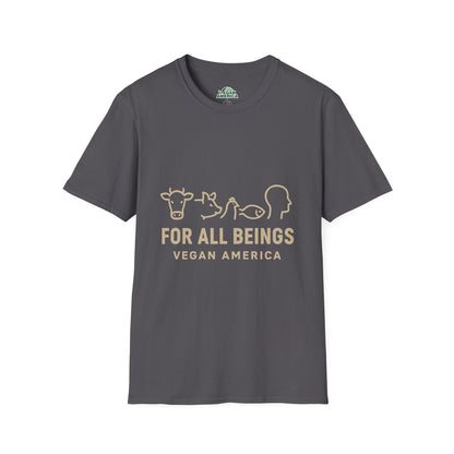 Unisex Vegan America T-Shirt, Eco - Friendly Apparel, Plant - Based Lifestyle Shirt, Perfect Gift for Vegans, Animal Rights Awareness Wear - Vegan America