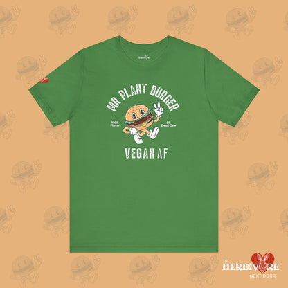 Mr. Plant Burger - Vegan T-Shirt - Vegan America