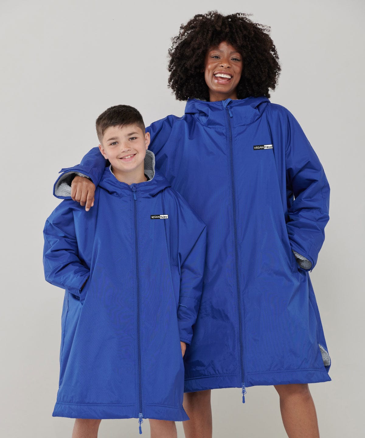 Vegan Kids Unisex All Weather Waterproof Robe & Camping Coat | Multiple Colours