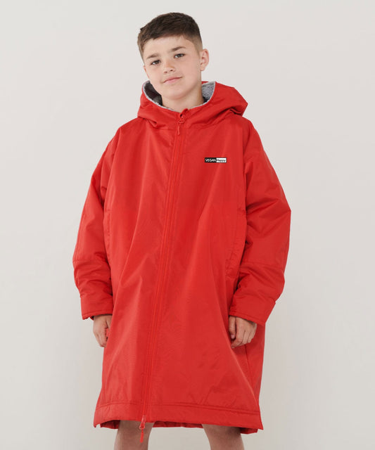 Vegan Kids Unisex All Weather Waterproof Robe & Camping Coat | Multiple Colours