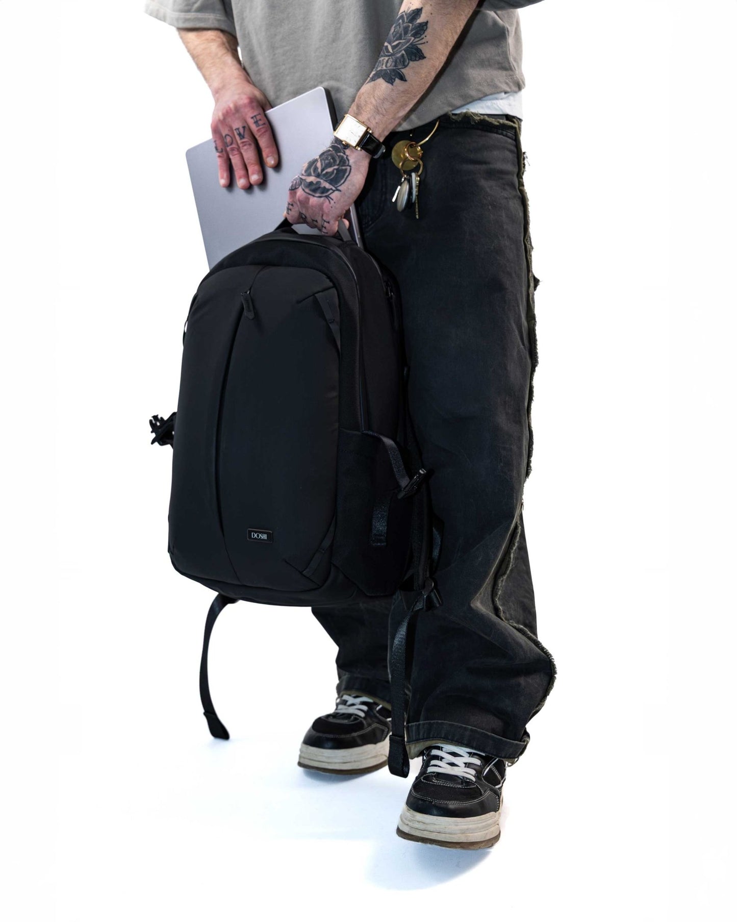 Professional Minimalist Backpack 303 - Split Front - Vegan America