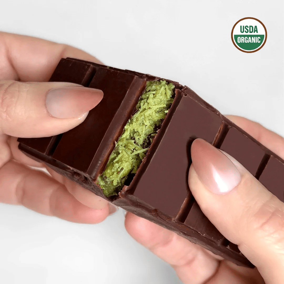 Dubai Chocolate knafeh Pistachio Chocolate Bar. 2.3oz/90g - Vegan America
