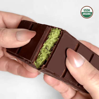 Dubai Chocolate knafeh Pistachio Chocolate Bar. 2.3oz/90g - Vegan America