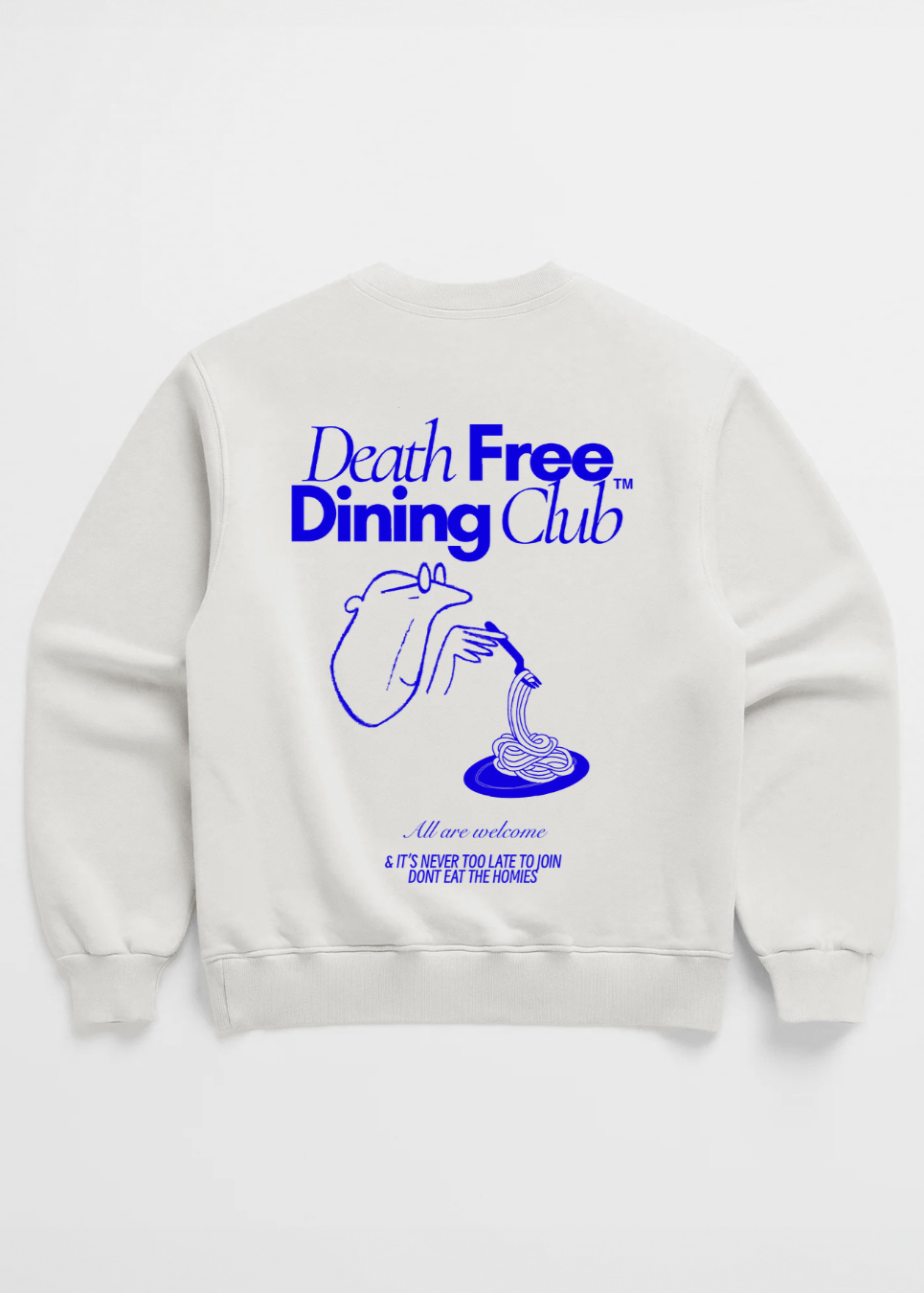 DEATH FREE DINING CLUB CREWNECK