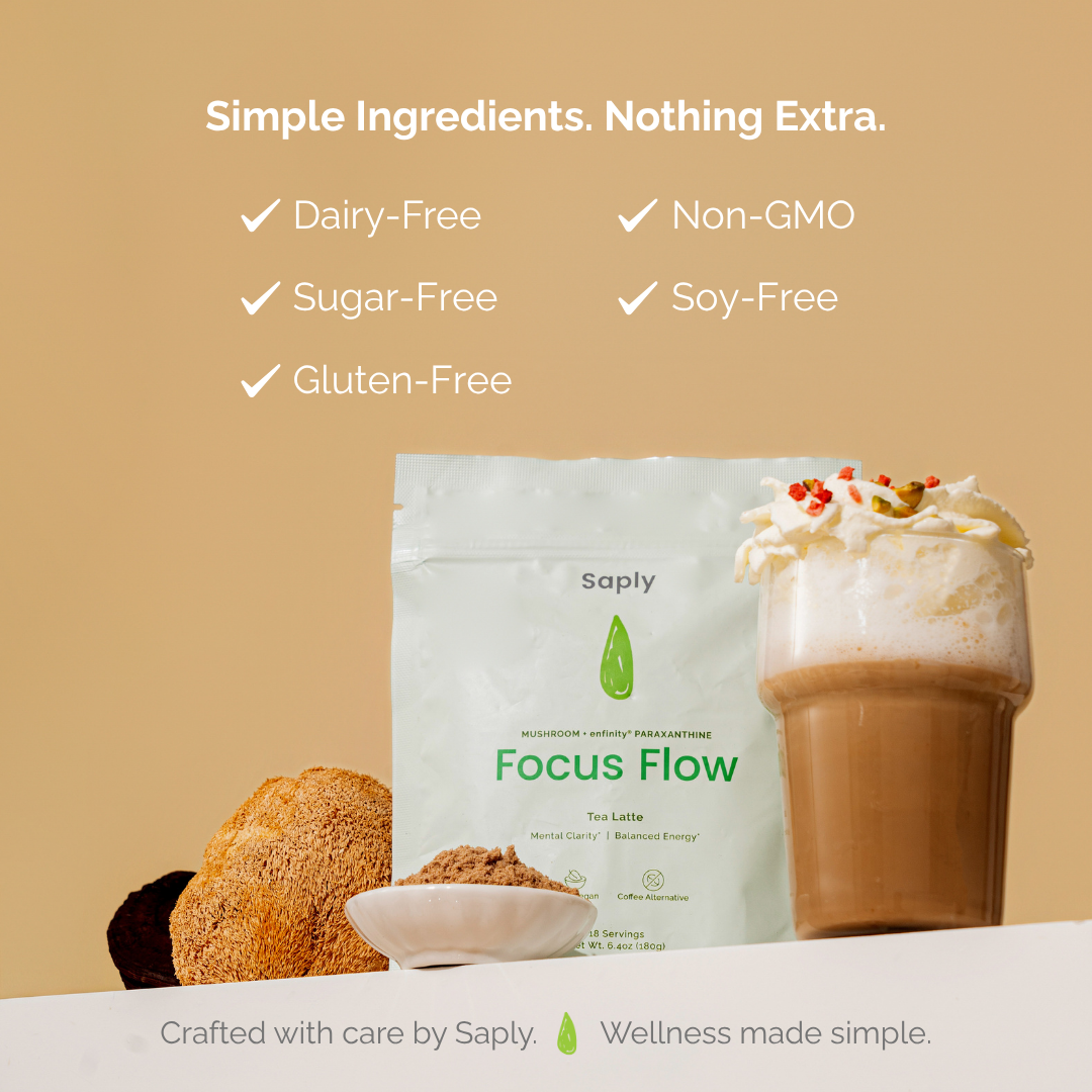 FocusFlow: Coconut Milk Tea Latte Blend - 2 Pack