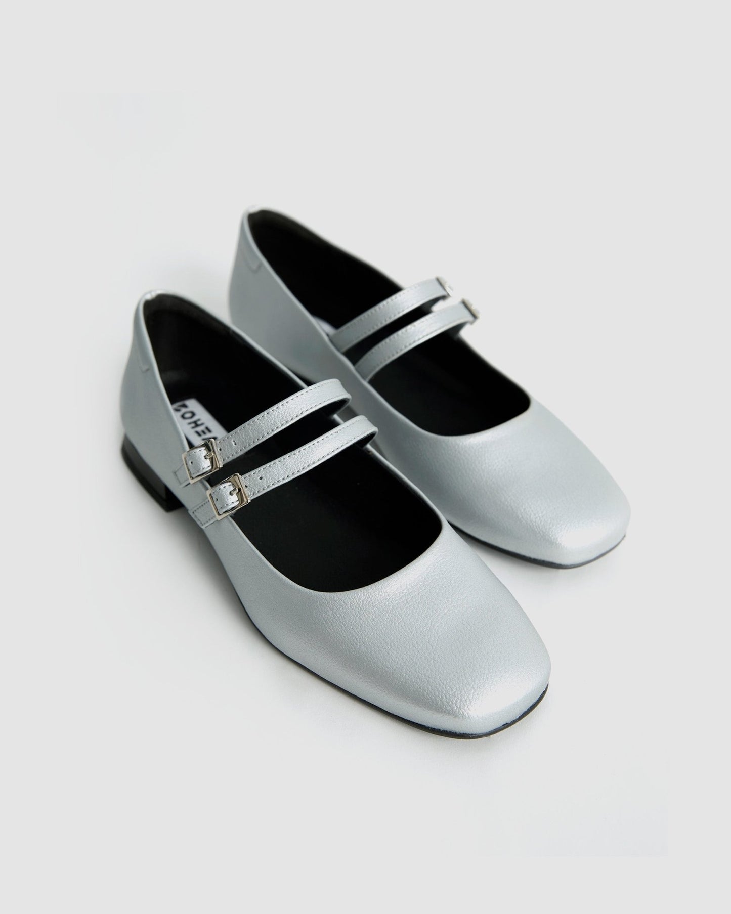 Sugar Mary Jane Pumps metallic ballerinas - Vegan America