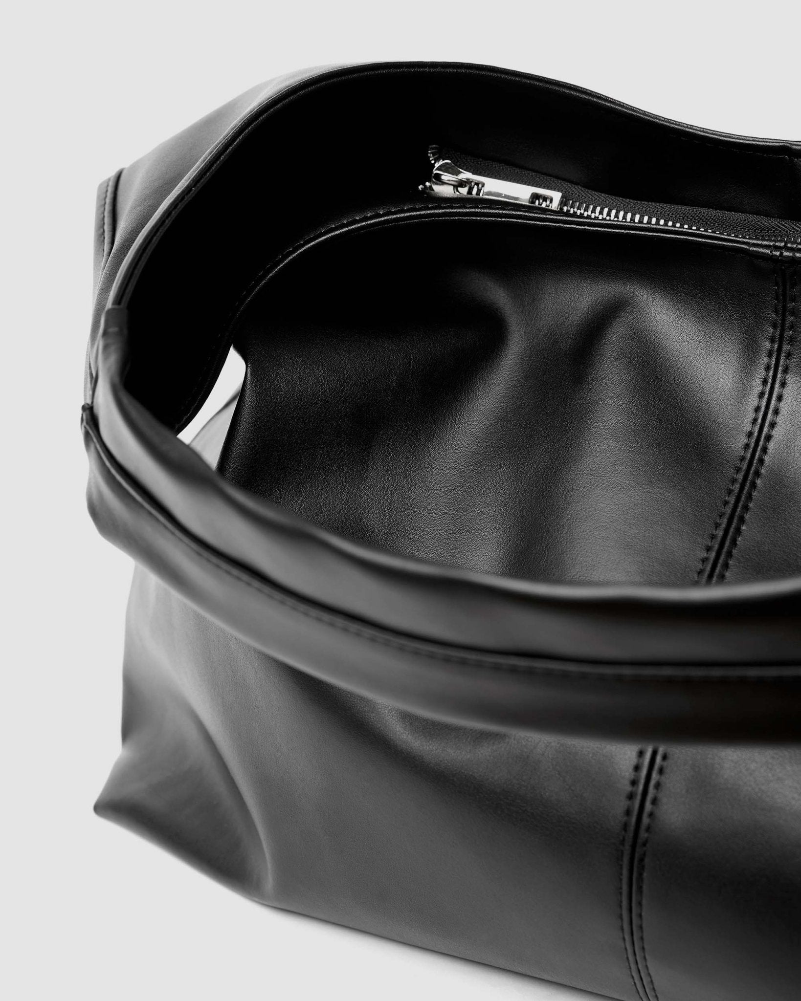 Bohema Slouchy Shopper Bag Black - Vegan America