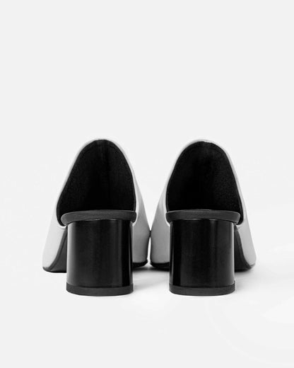 Uptown White Nopal cactus leather sandals - Vegan America