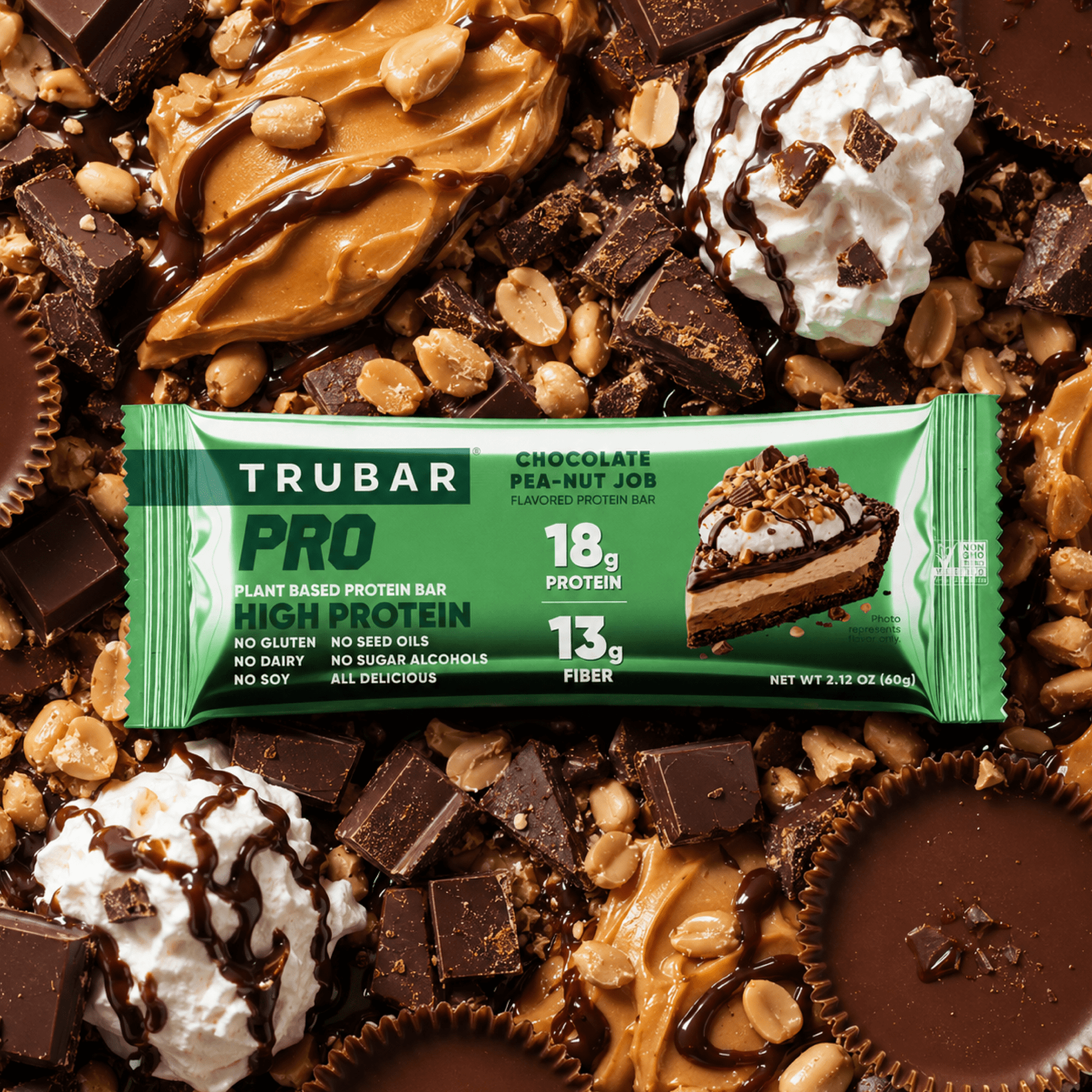TRUBAR PRO Chocolate Pea-nut Job - Vegan America