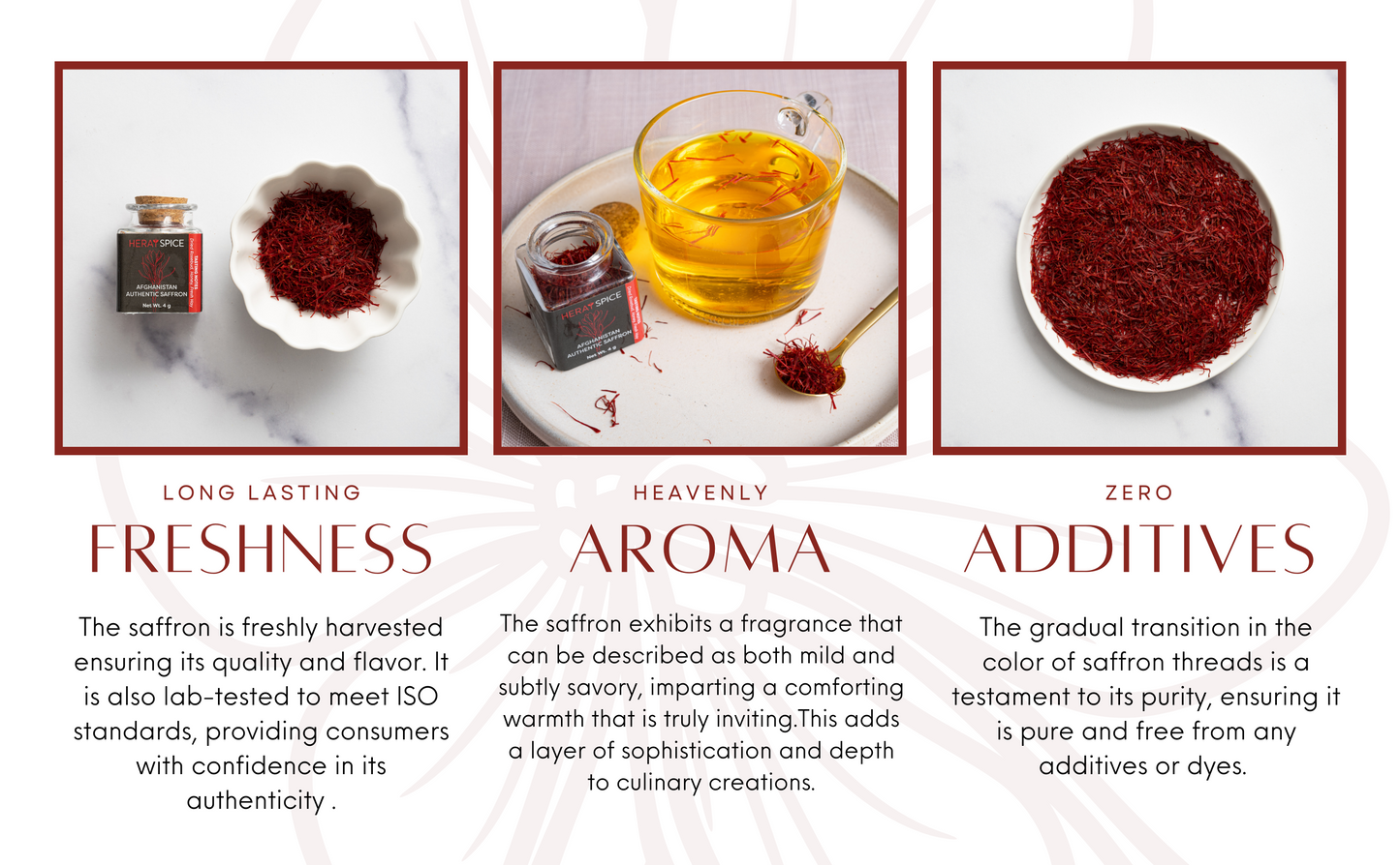 2 Grams (0.07 Oz) Heray Saffron, Afghani Superior Negin Quality