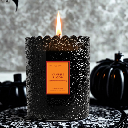 Vampire Blood x @toxicfreewithlindsay Natural Candle 8oz Kaia Collection