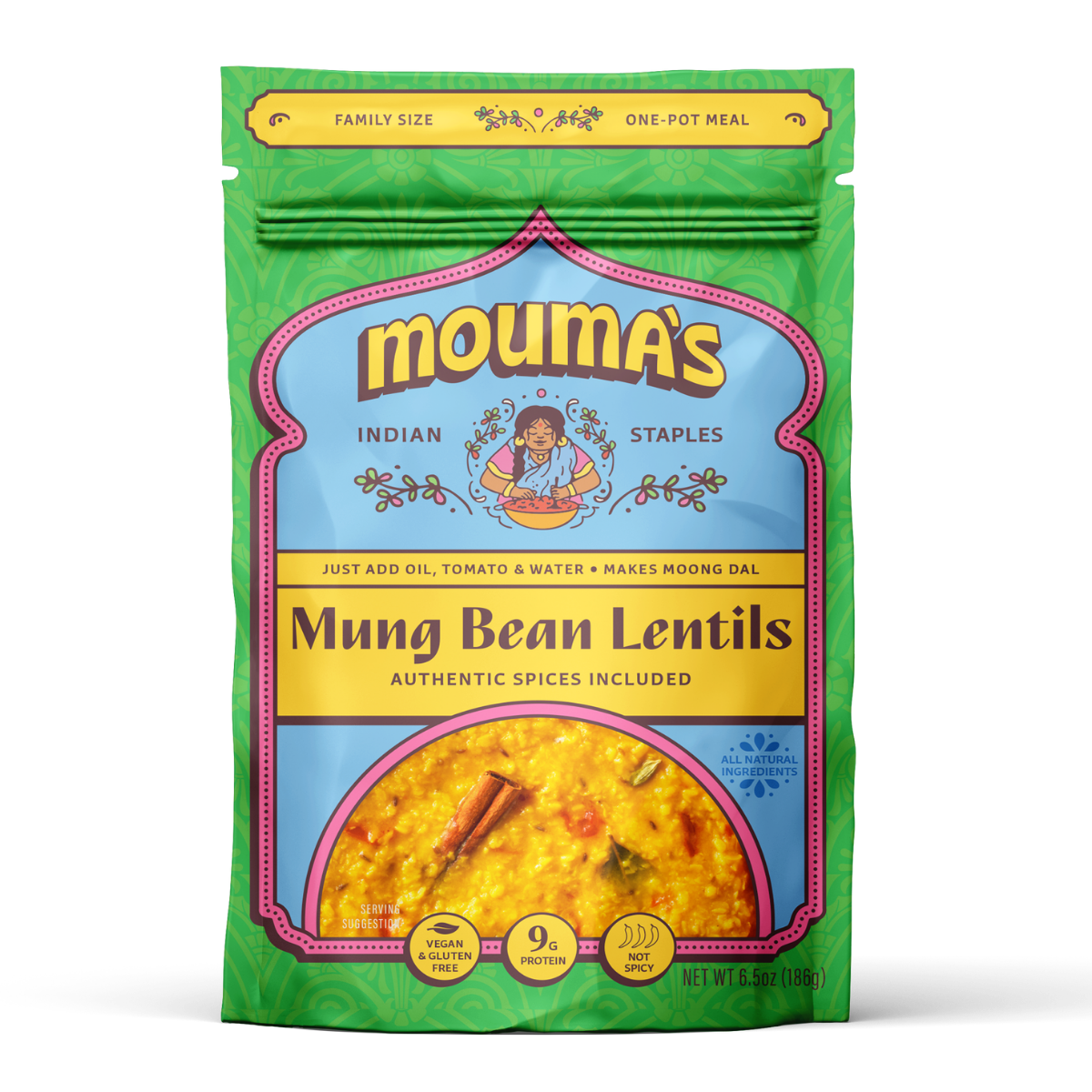 Mung Bean Lentils (Moong Dal)