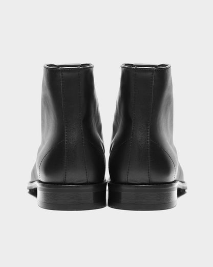Laced - up Ankle Boots made of vegan corn leather - Vegan America