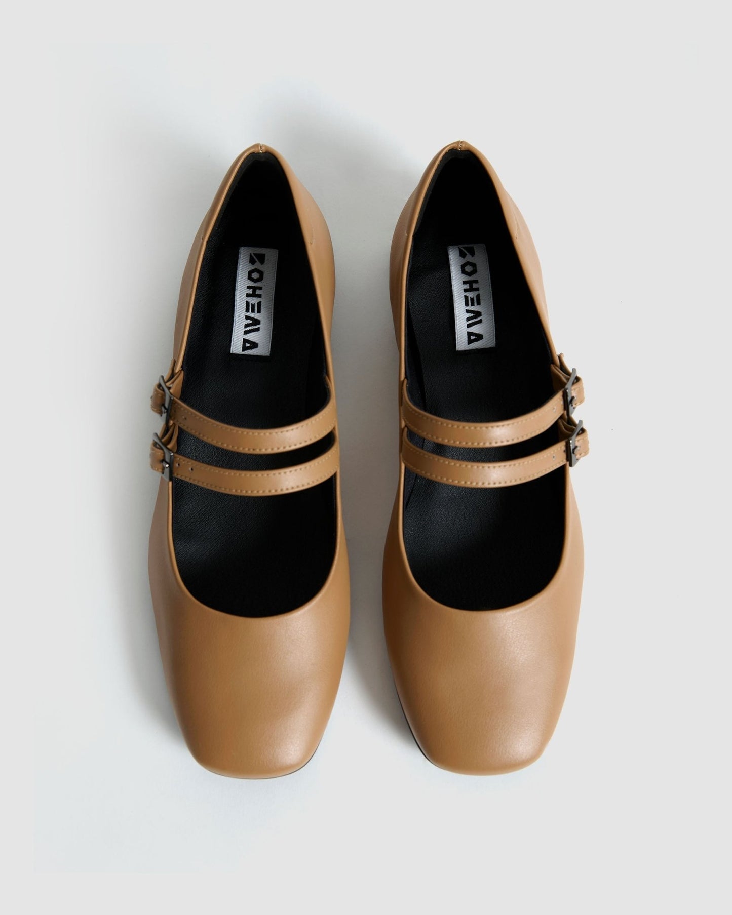 Carmel Mary Jane Pumps beige ballerinas - Vegan America