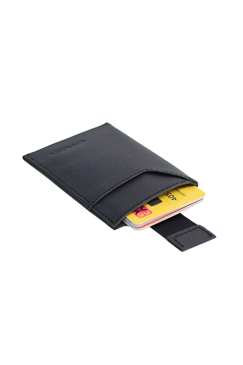 Second Life | Persimmon Slim Wallet in Black