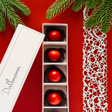 5-Piece Dubai Knafeh Pistachio Chocolate Gift Box - 'Ruby Dunes' Holiday Edition