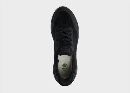 Runners for Men in Full Black - Vegan America