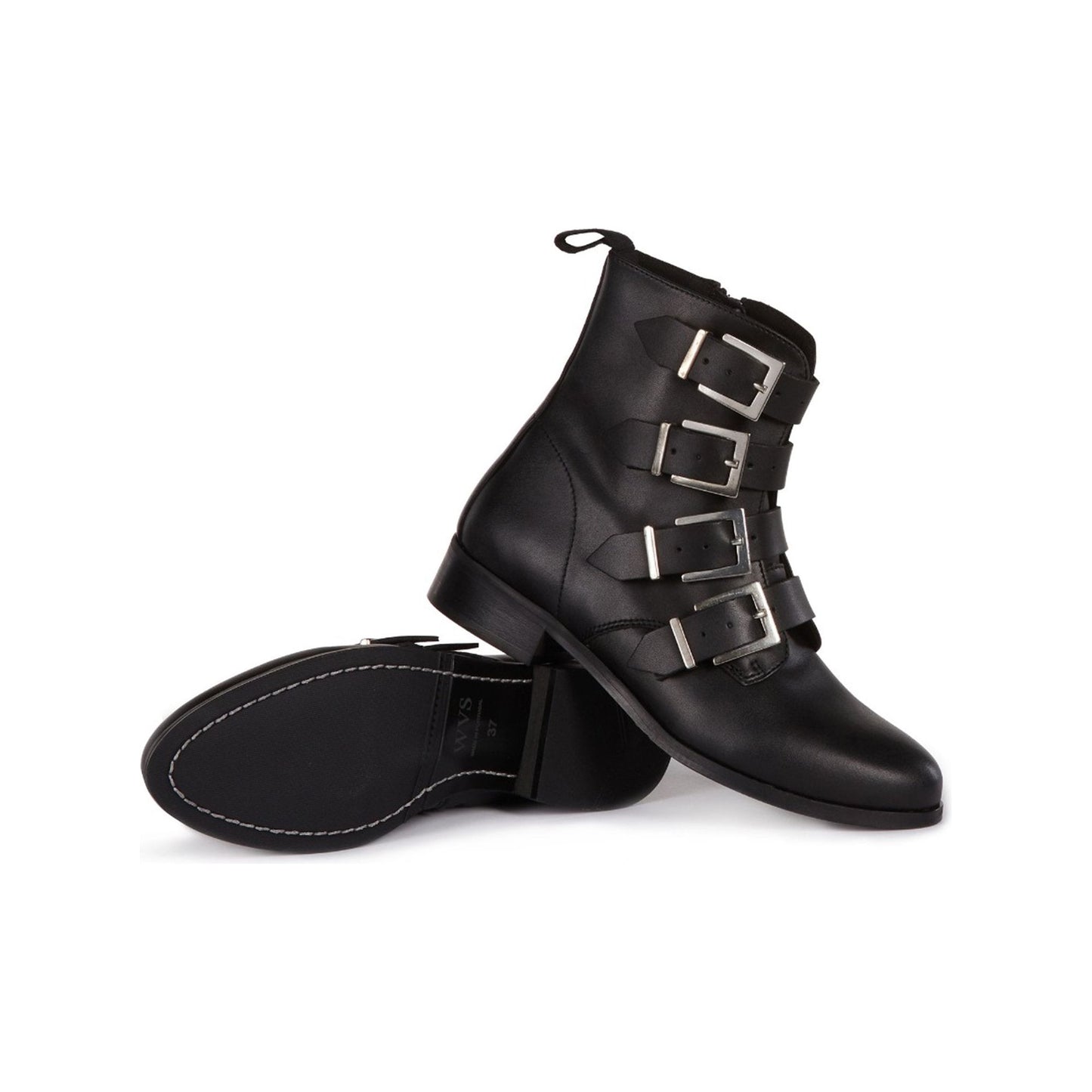 4 Strap Biker Boots