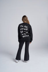 Be the Change Woman Sweater - Vegan America