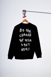 Be the change Crewneck - Vegan America
